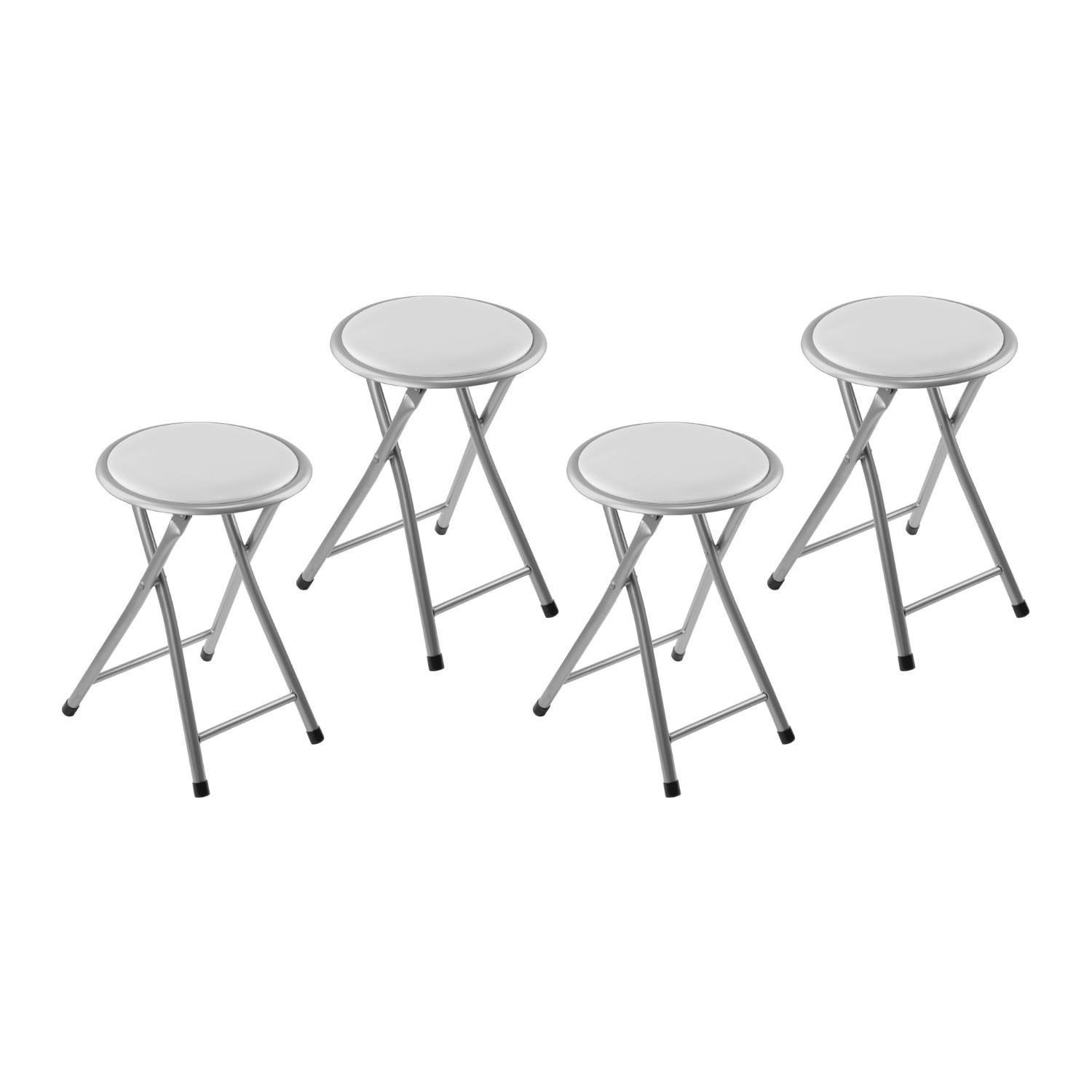 Pack 4 Taburetes Plegables Bajos 30x31x45cm 7house Taburetes 1